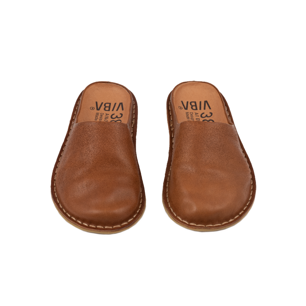 ROMA Leather Cognac Brown - Image 2