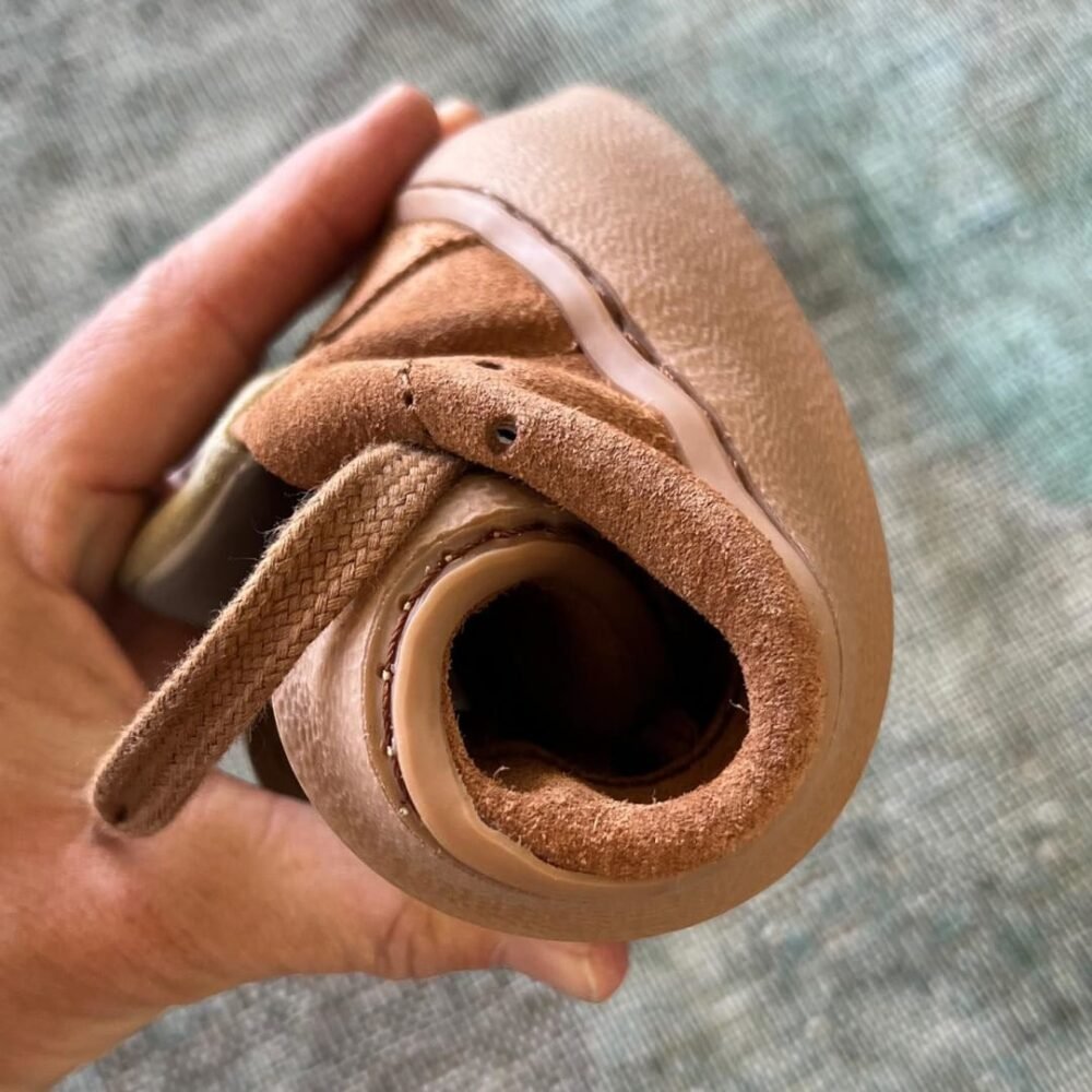 SYDNEY Bio Suede Tan/Gum - Image 11