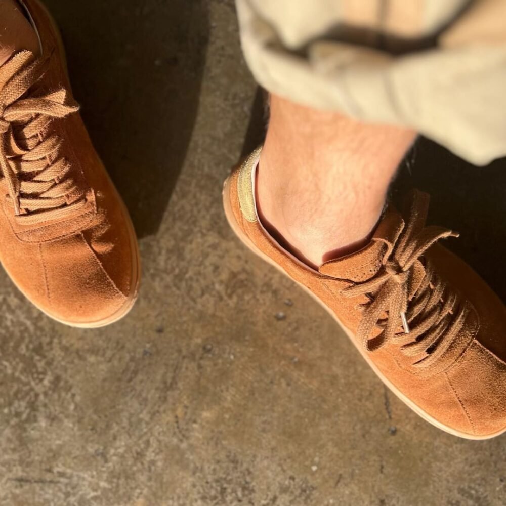 SYDNEY Bio Suede Tan/Gum - Image 9