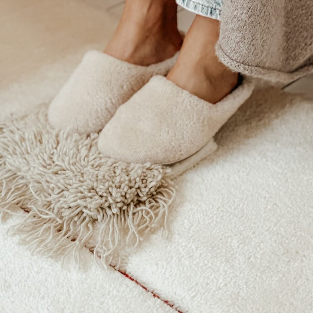 ROMA Shearling Natural White - Image 9