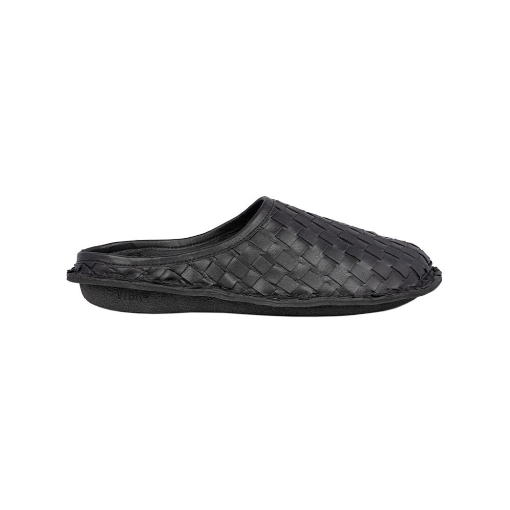 ROMA Woven Leather Preto Black - Image 6