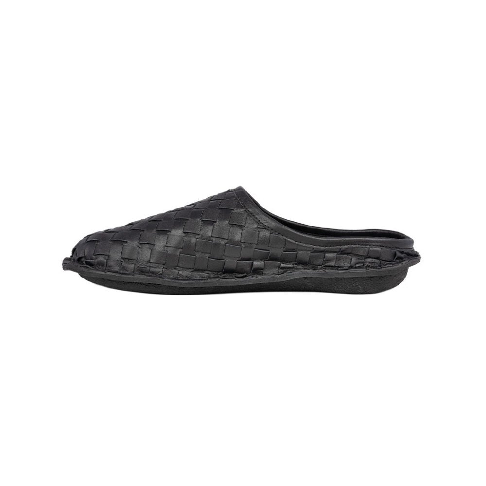 ROMA Woven Leather Preto Black - Image 7