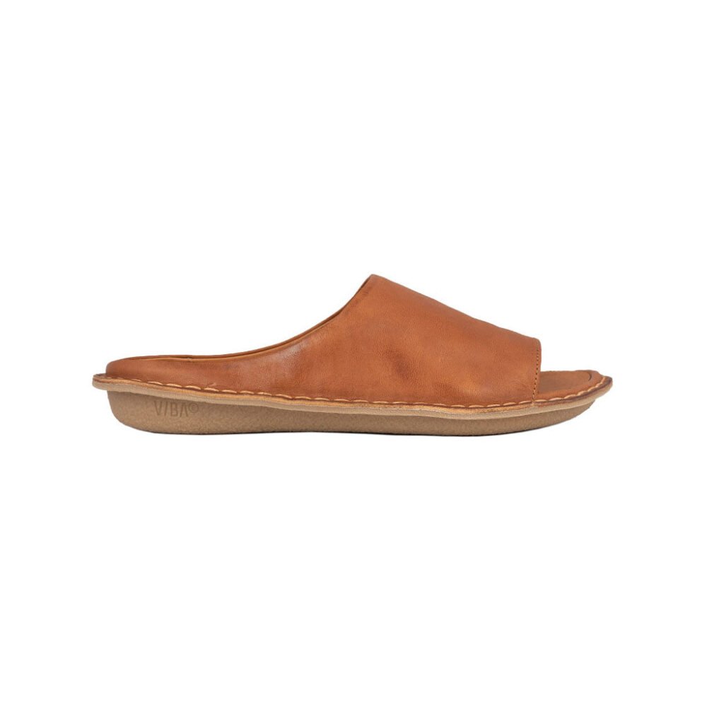 SAINT TROPEZ Leather Cognac Brown - Image 4