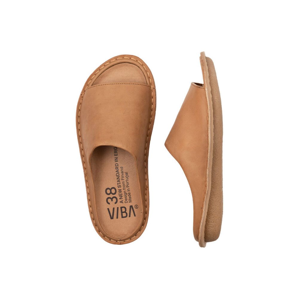 SAINT TROPEZ Leather Fawn Tan - Image 2