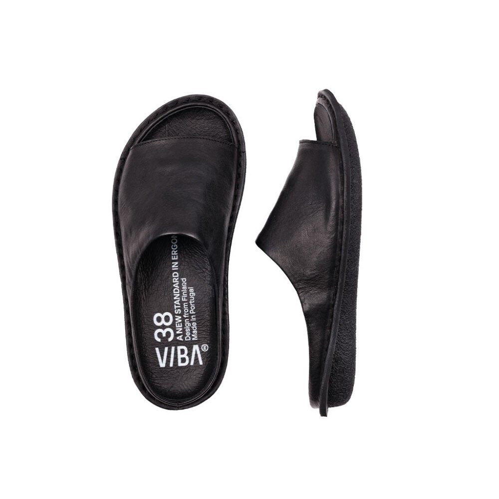 SAINT TROPEZ Leather Preto Black - Image 2