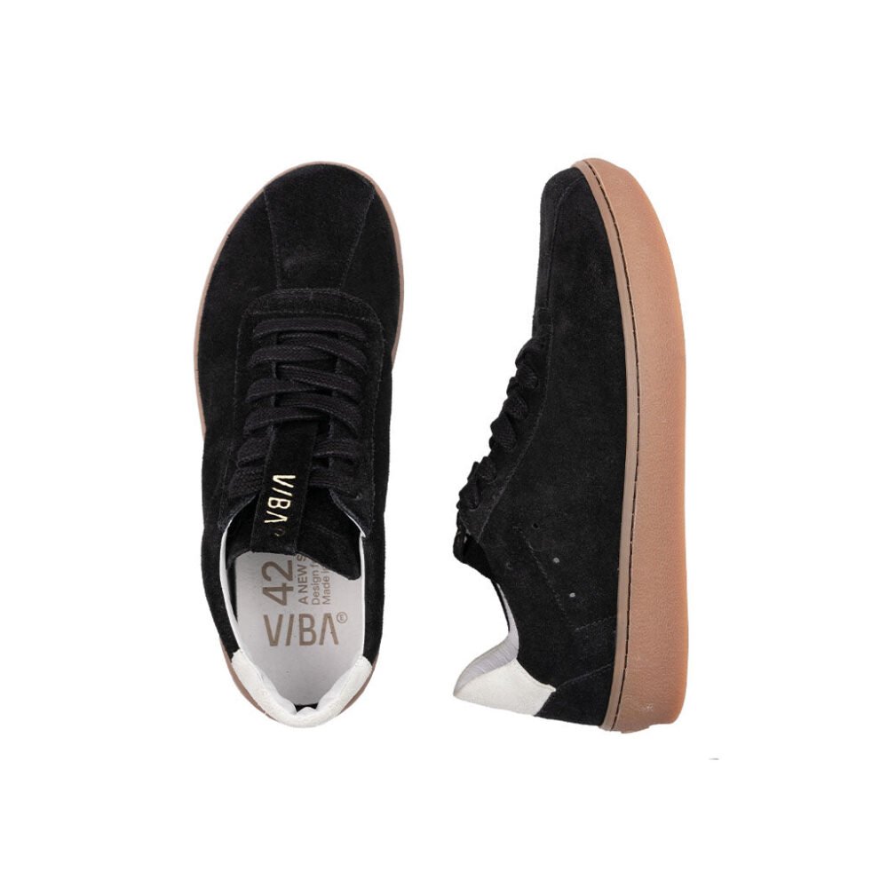 SYDNEY Bio Suede Black/Gum - Image 6