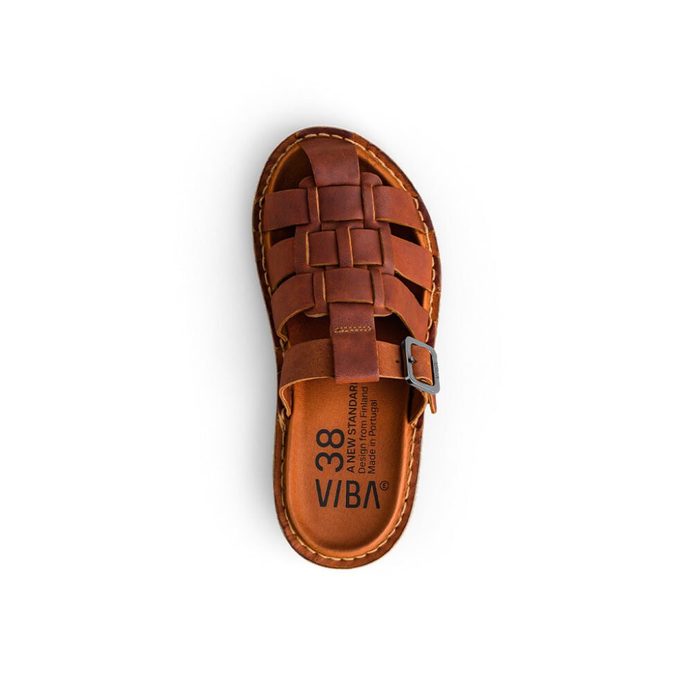 AMALFI Leather Cognac Brown - Image 3